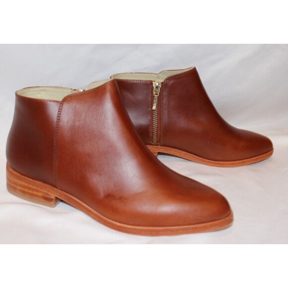 Nisolo Everyday Leather Heel Chelsea Boots Sz 6 Brandy NIB $228 - Picture 6 of 6